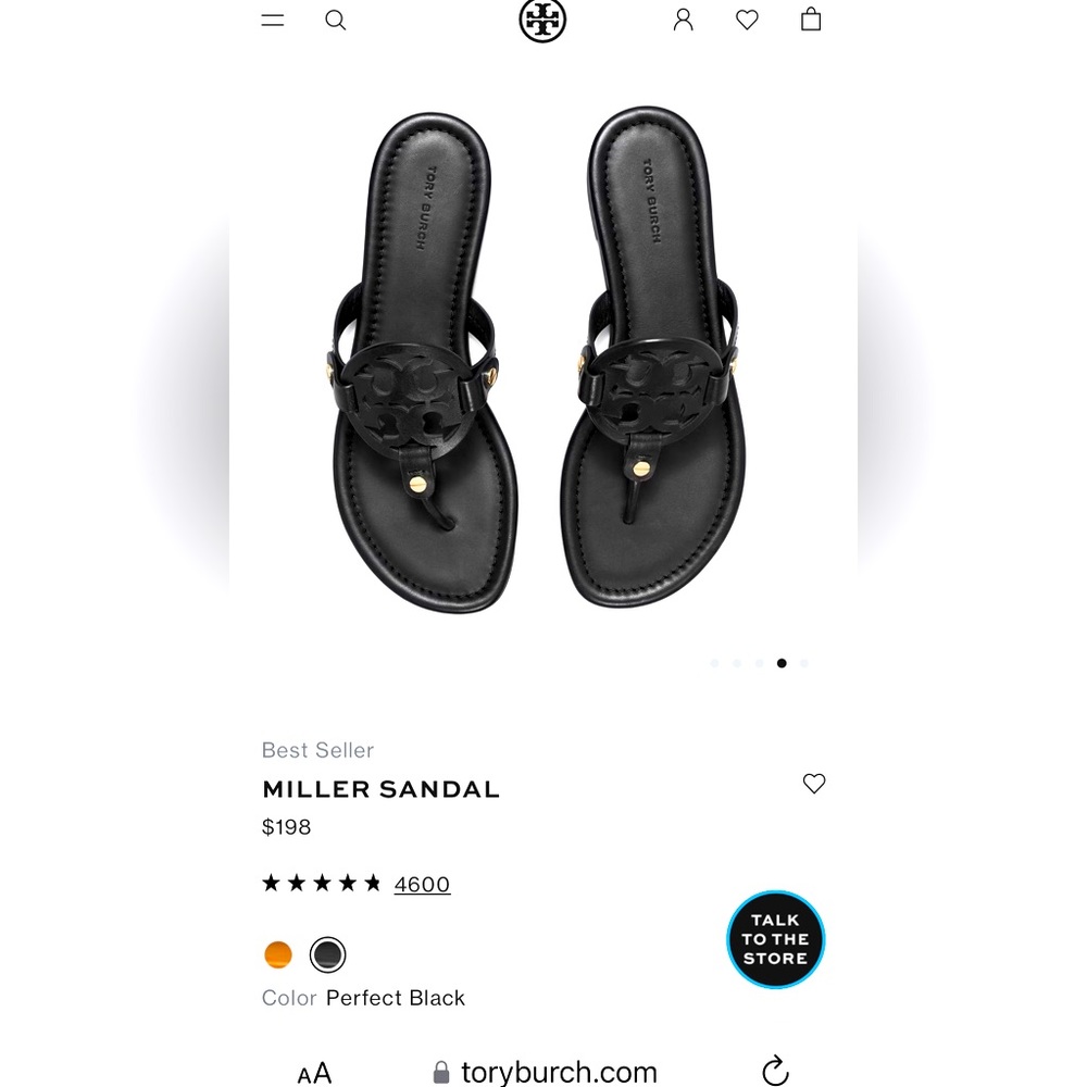 Tory Burch Miller Sandals